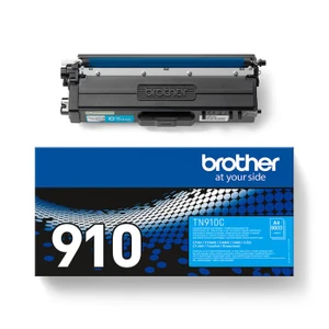 טונר מקורי Brother TN-910C כחול עד 9,000 דף