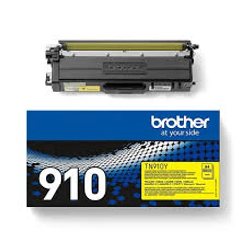 טונר מקורי Brother TN-910Y צהוב עד 9,000 דף