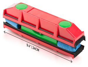 גלידר רב-מגב מגנטי דו צדדי לחלונות זכוכית עד 18-28 מ״מ D-3 טירולר
