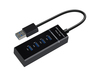 מפצל USB 3.0 מהיר 4 פורטים