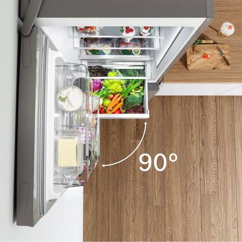 מקרר מקפיא תחתון BOSCH KGN86AIDR
