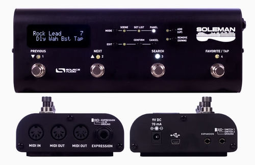 Source Audio Soundblox Soleman MIDI Foot Controller SA165