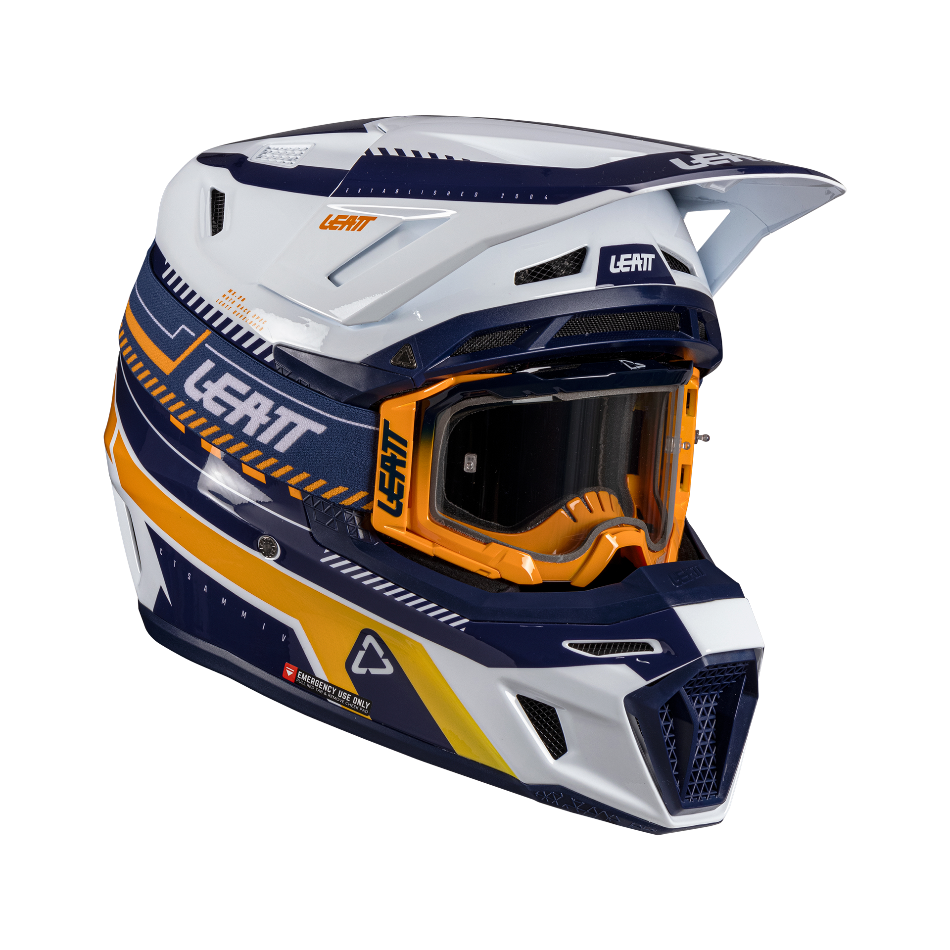 קסדת ליט 8.5 כת/שח כולל משקפי אבק מתנה - LEATT MOTO 8.5