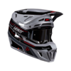 קסדת ליט 8.5 אפור כולל משקפי אבק מתנה - LEATT MOTO 8.5