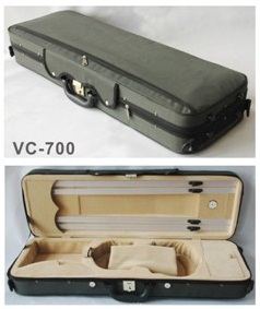 ארגז מרובע לכינור 4/4 עם מד לחות VC-700  G/BEIGE