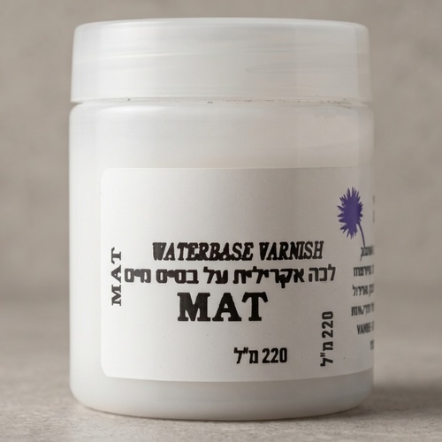 לכה מט על בסיס מים 220 מל