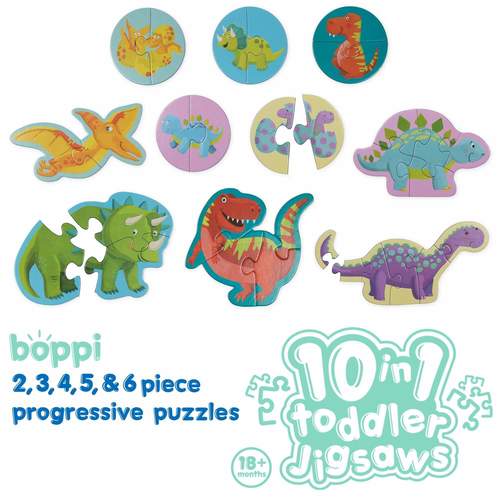 10 ב-1! פאזל לקטנטנים - דינוזאורים