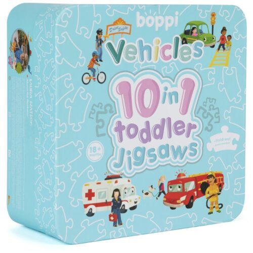 10 ב-1! פאזל לקטנטנים - כלי רכב