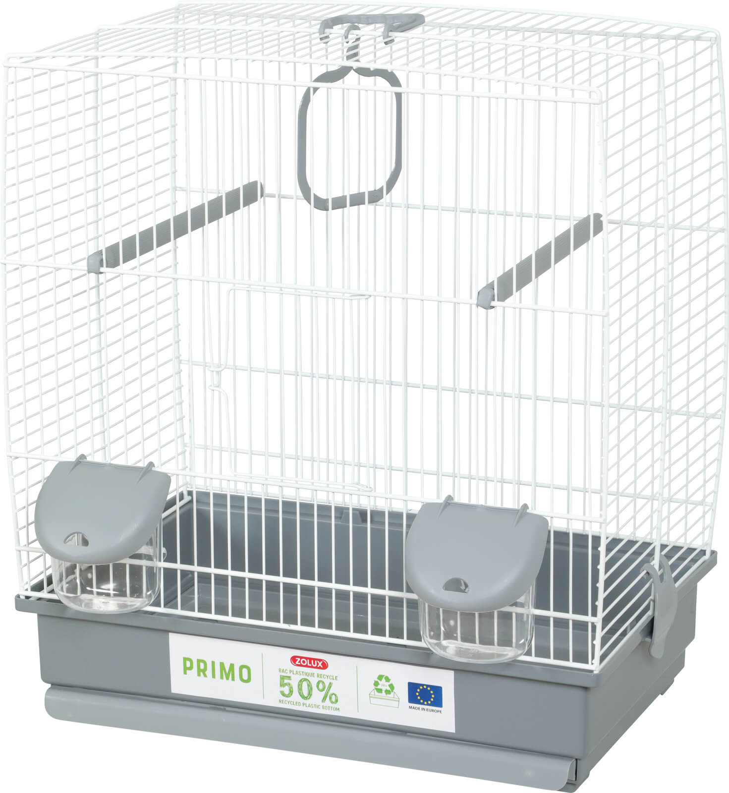 כלוב ציפורים פרימו קרלה זולוקס PRIMO CAGE CARLA 40 WHITE/GREY