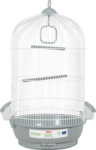 כלוב ציפורים פרימו קרמן זולוקס PRIMO CAGE CARMEN 50 WHIT/GREY