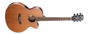 גיטרה אקוסטית מוגברת CORT SFX-CED NS CUTAWAY