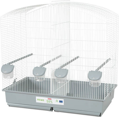 כלוב ציפורים  דגם פרימו קטי פאמיל זולוקס PRIMO CAGE CATI FAMIL WHI/GREY