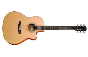 גיטרה אקוסטית מוגברת + ארגז קשיח LARRIVEE LV-03RE-ME LIMITTED