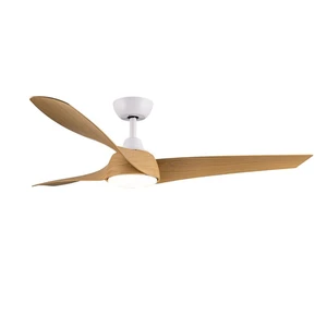 מאוורר תקרה ביתי עץ בהיר - SmartAir Vento 56 SmartAirCF-56WM-RC-L