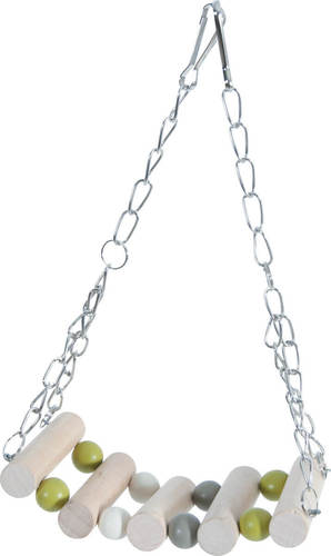 זולוקס גשר עץ תלוי עם שרשרת   WOOD SUSPENSION BRIDGE + CHAIN