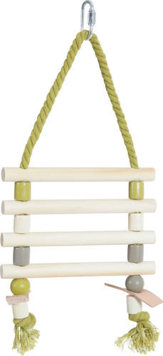 זולוקס סולם חבלים עם רצועות עור ROPE LADDER + LEATHER 