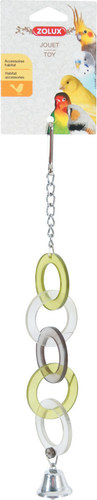 זולוקס צעצוע טבעות אקריליות לתלייה זולוקס ACRYLIC RING TOY