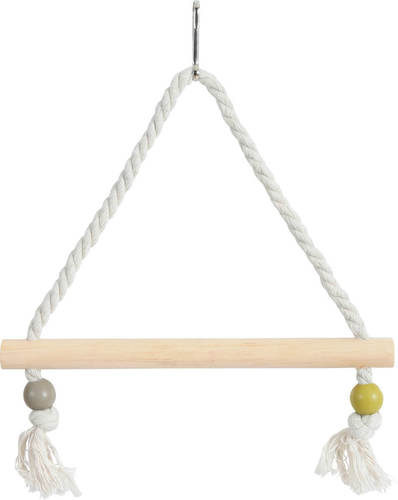 זולוקס נדנדת חבל עם מקל עמידה מעץ    זולוקס ROPE SWING WOODEN PERCH