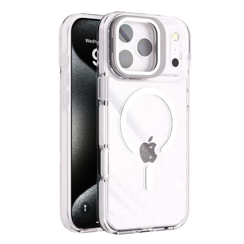 כיסוי שקוף CLEAR לאייפון 16 פרו מקס עם MagSafe דגם Grip Crystal Pro