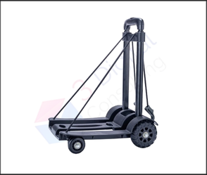 עגלת משא מתקפלת שחורה GFT100 – חוזק, נוחות וקומפקטיות מבית GLAMP