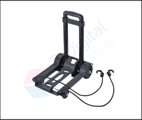 עגלת משא מתקפלת שחורה GFT100 – חוזק, נוחות וקומפקטיות מבית GLAMP