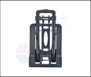 עגלת משא מתקפלת שחורה GFT100 – חוזק, נוחות וקומפקטיות מבית GLAMP