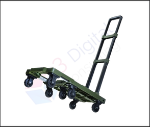 עגלת משא מתקפלת ירוקה GFT200 – עמידות, ניידות ויעילות מבית GLAMP