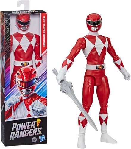 בובת פאוור ריינג'רס אדום RED RANGER
