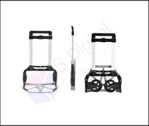 Glamp FHT150 – עגלת משא מקצועית מתקפלת לנשיאה נוחה ובטוחה