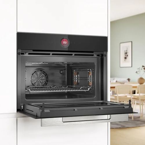 תנור משולב מיקרוגל 45 ליטר Bosch בוש CMG7241B1 SERIES 8 תוצרת גרמניה! במלאי!!!