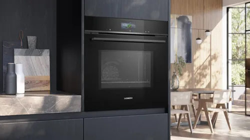 תנור הבנוי המשולב מיקרוגל Siemens HM776GKB1 iQ700  תוצרת גרמניה במלאי!!!