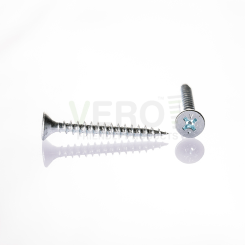 בורג סיבית 4/60 מגולוון PZ קופסא 500 יח'