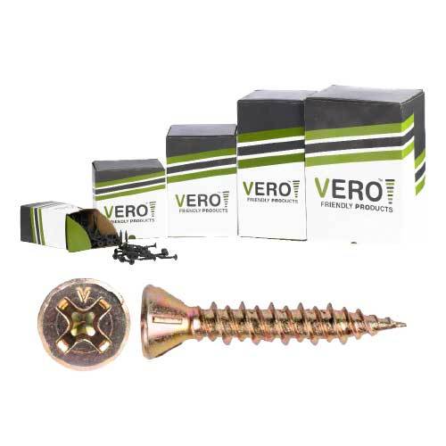בורג צמנט 25 ממ - 1,000 יח' VERO