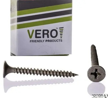 בורג גבס 25 ממ - 50 יח VERO