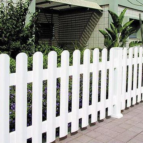 גדר לבנה PVC לוח 11*100 סמ - 8 לוחות