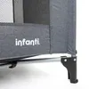 לול קמפינג ועריסה מתקפל פלטינום Platinium - אפור Dark Grey Quilt
