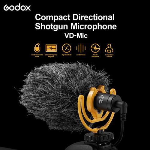 GODOX VD-Mic Ultracompact Camera-Mount Shotgun Microphone