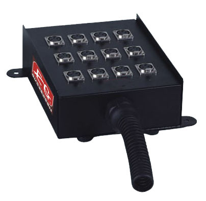 מולטיכבל 10מ' עם קופסת חיבורים 12/4 STB03-1204-10M XLR