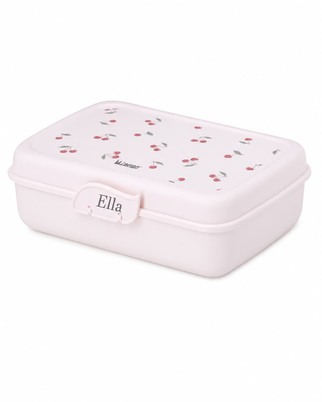 קופסת אוכל מחולקת לילדים עם מכסה אינטגרלי | BPA Free - דובדבנים
