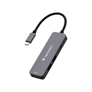 תחנת עגינה Verbatim USB-C Essentials Multiport Hub 4 Port 