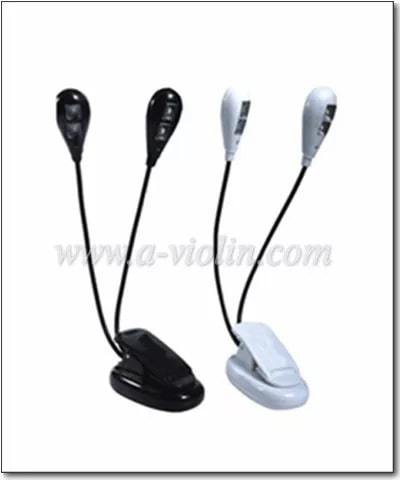 מנורת קליפס לסטנד תווים S02-L02 עם 4 לדים עם חיבור USB