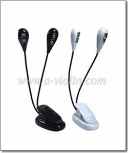 מנורת קליפס לסטנד תווים S02-L02 עם 4 לדים עם חיבור USB