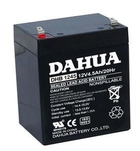 סוללה איכותית למערכת אזעקה 12V/4A