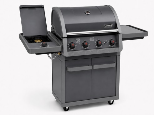 גריל גז קולמן גלקסי Coleman Galaxy 4 כירת צד אפור חדש