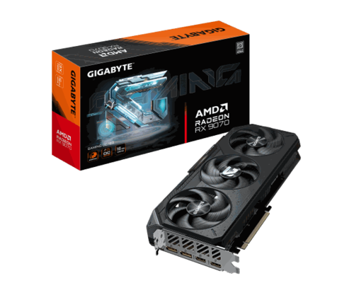 כרטיס מסך Gigabyte Radeon RX 9070 GAMING OC 16GB PCIe 5.0
