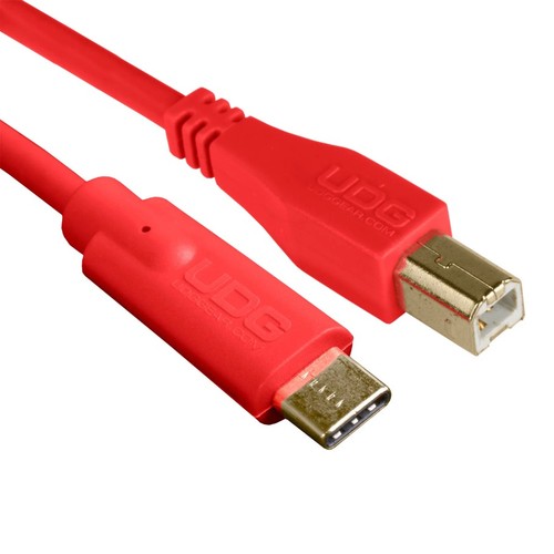 UDG Ultimate USB Cable B-C Red 1.5M כבל אדום