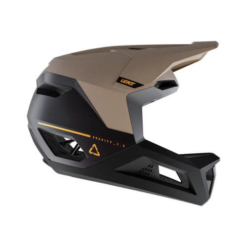 קסדת אינדורו מלאה לאופניים ליט חום - LEATT MTB GRAVITY 5.0
