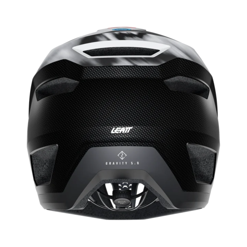קסדת אינדורו מלאה לאופניים ליט לבן - LEATT MTB GRAVITY 5.0