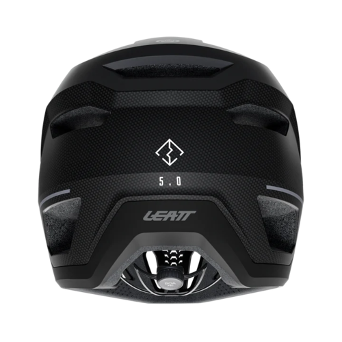 קסדת אינדורו מלאה לאופניים ליט שחור -  LEATT MTB GRAVITY 5.0