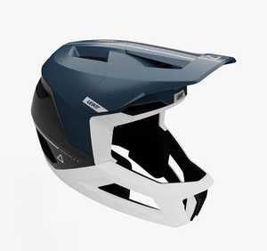 קסדת אינדורו מלאה לאופניים ליט כחול -  LEATT MTB GRAVITY 5.0